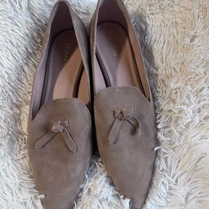 Cole Haan Women's Brown Suede Flats